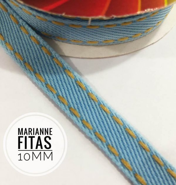 Fita Gorgurão Sinimbu Jeans 10mm